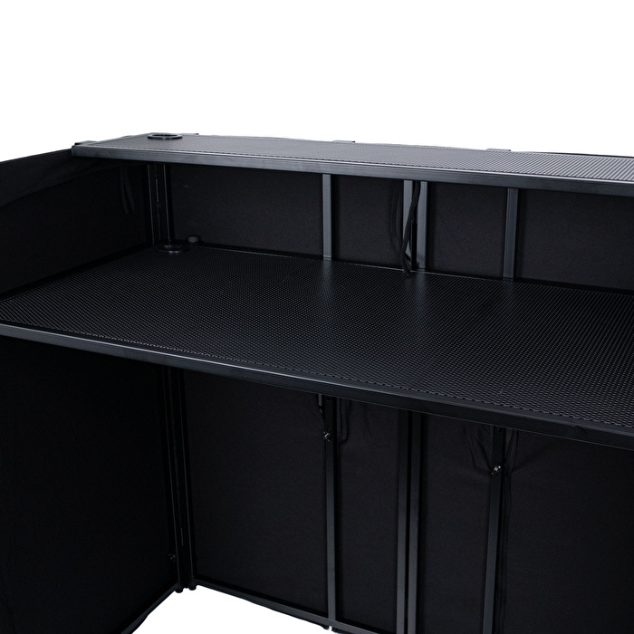 KOZMOS KS-FS004B Taşınabilir, Çantalı Siyah DJ Standı